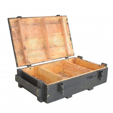 Military wooden chest from WWII unique