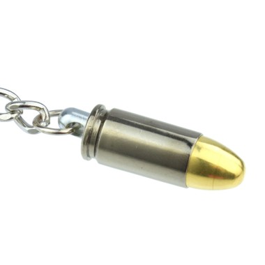 Key ring Luger Parabellum 9x19 mm cobalt