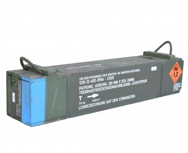 The missile box for the LEOPARD tank the original 115x22x24cm