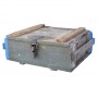 Military wooden chest for hand granades