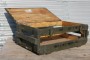 Wooden chest for wood 79cm
