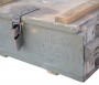 Military wooden chest for hand granades
