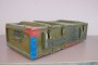 Metal military transport chest 103x48x21