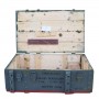 Wooden military chest AD81 82x51x29