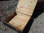Military wooden chest 58x53x14