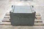 Military wooden chest 64x40x42