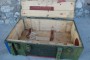 Wooden military chest AD81 82x51x29