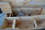 Skrzynia drewniana AD81 wojskowa 82x51x29cm z rączkami
