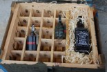 Military box for granades  + wooden shavings for a gift