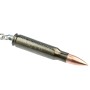 Key ring 308 WIN cartridge 7.62 x 51 mm cobalt