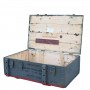 Wooden military chest AD81 82x51x29