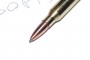 Ball pen made of 338 Lapua cartridge