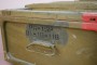 Metal military transport chest 103x48x21