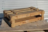 Wooden chest for wood 97x54