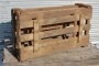 Wooden chest for wood 97x54